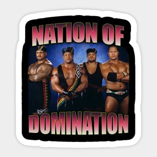 Nation Of Domination Sticker